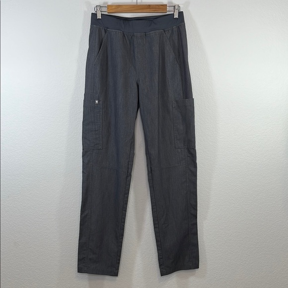 FIGS Axim Cargo Pant Graphite Grey size‎ Small Medical Scrubs - Picture 1 of 9